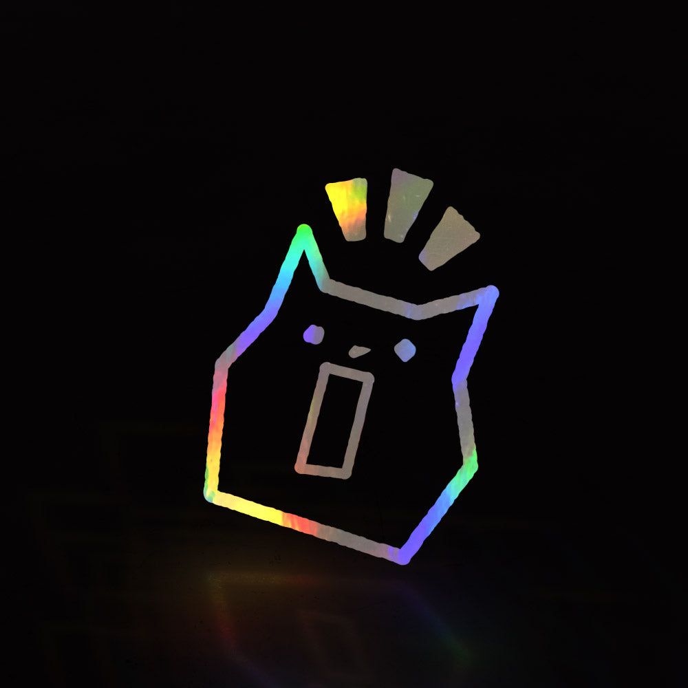 suprised boi (decal) - triple cat deluxe