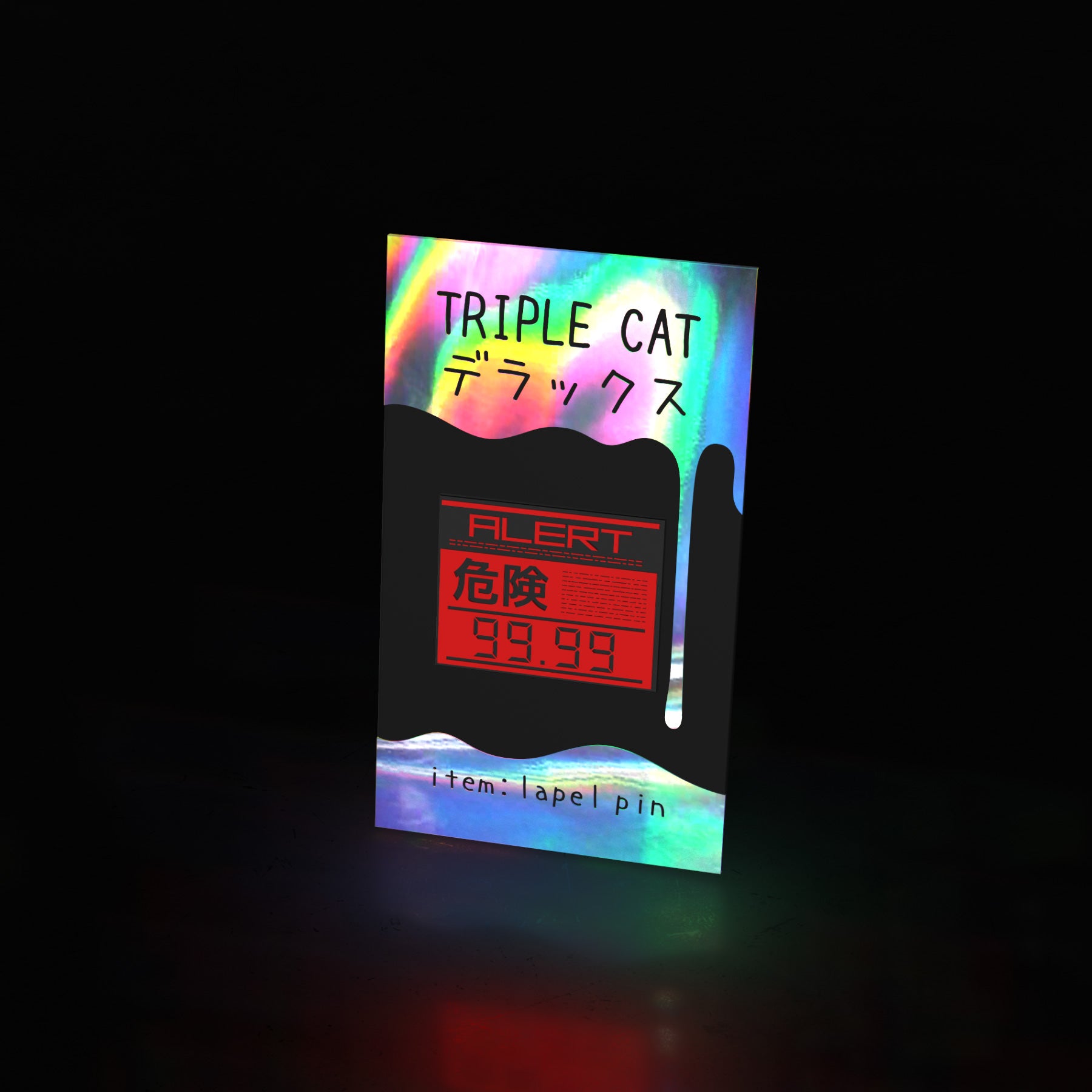 alert phase (pin) - triple cat deluxe