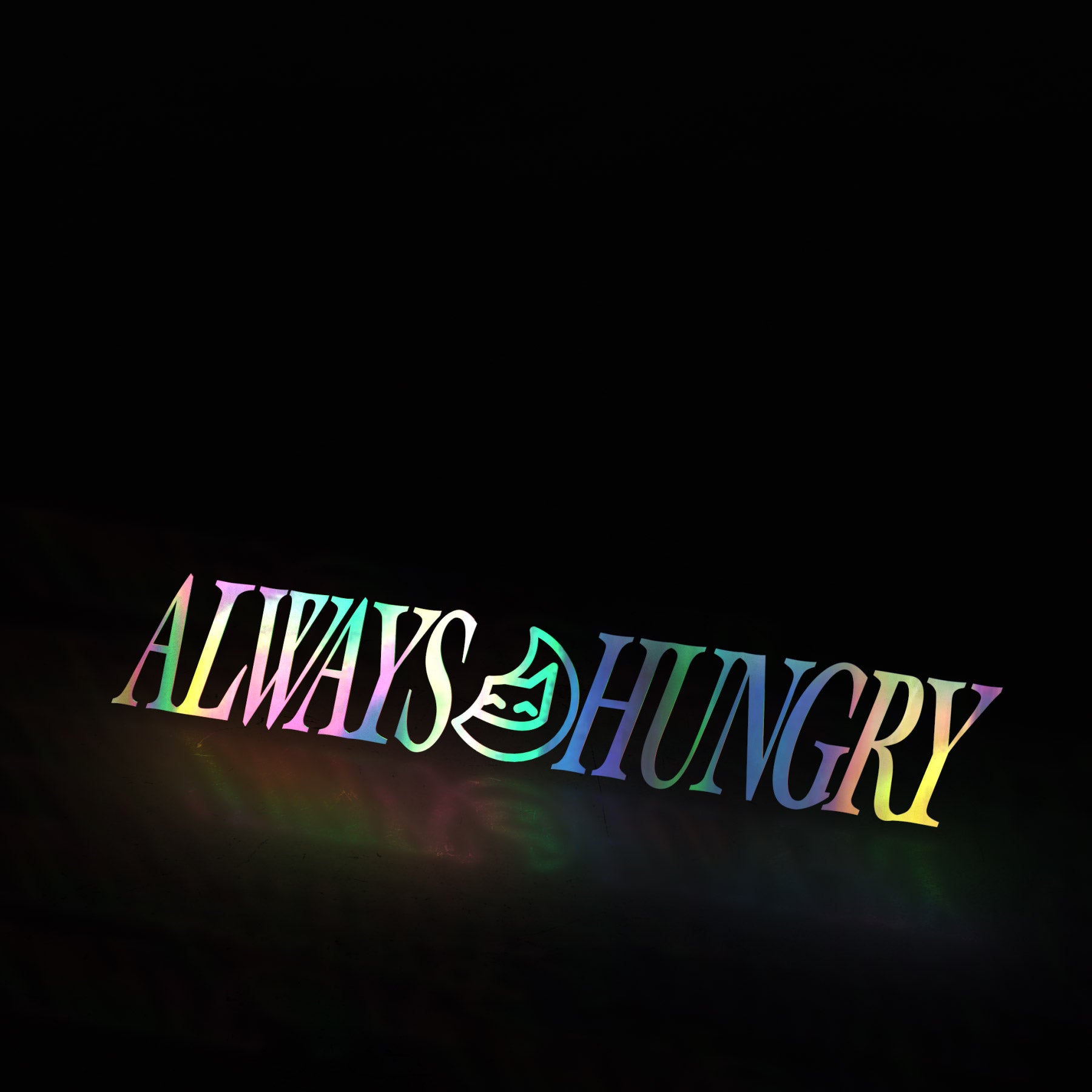 always hungry classic (decal) - triple cat deluxe