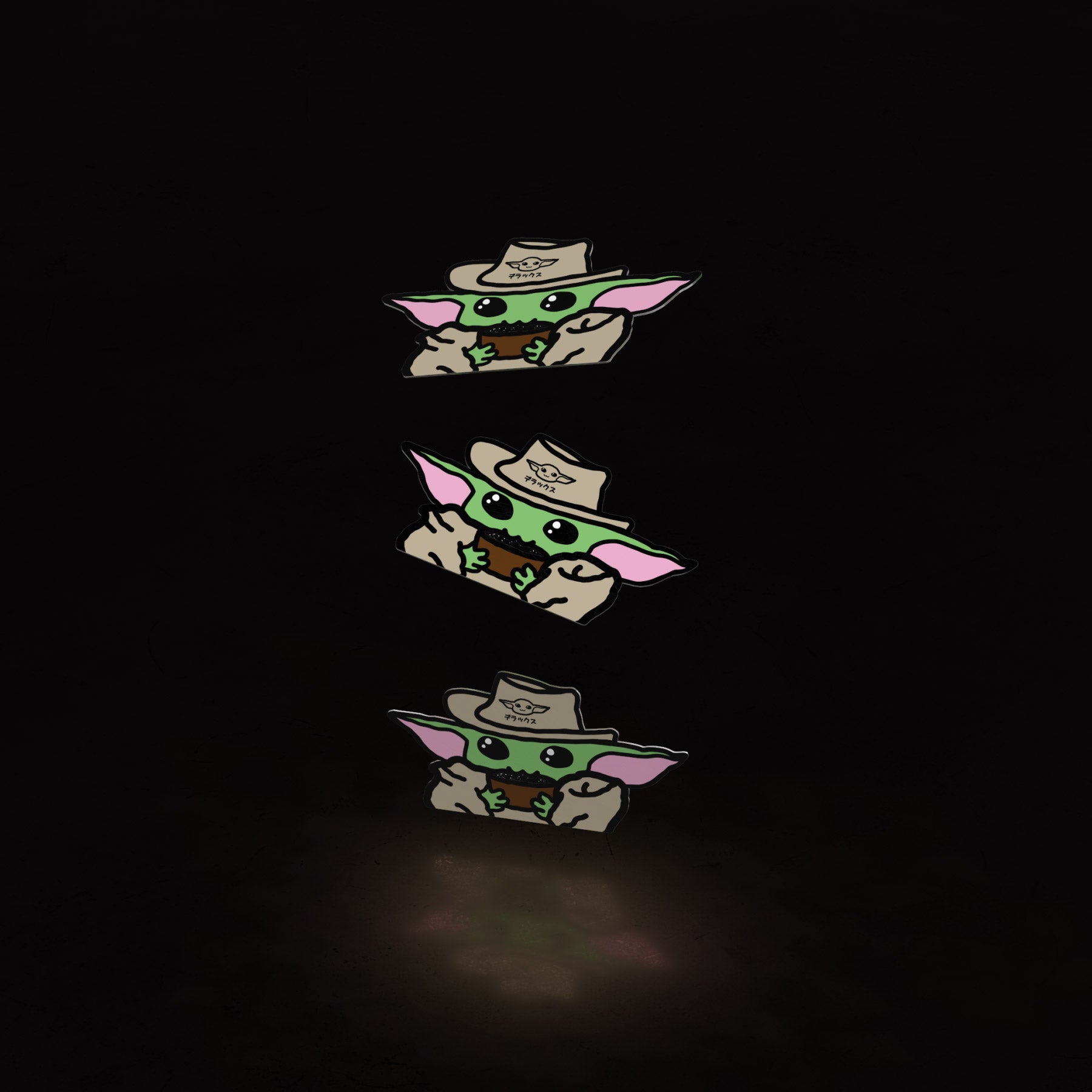 alien boi minis (3pk stickers) - triple cat deluxe