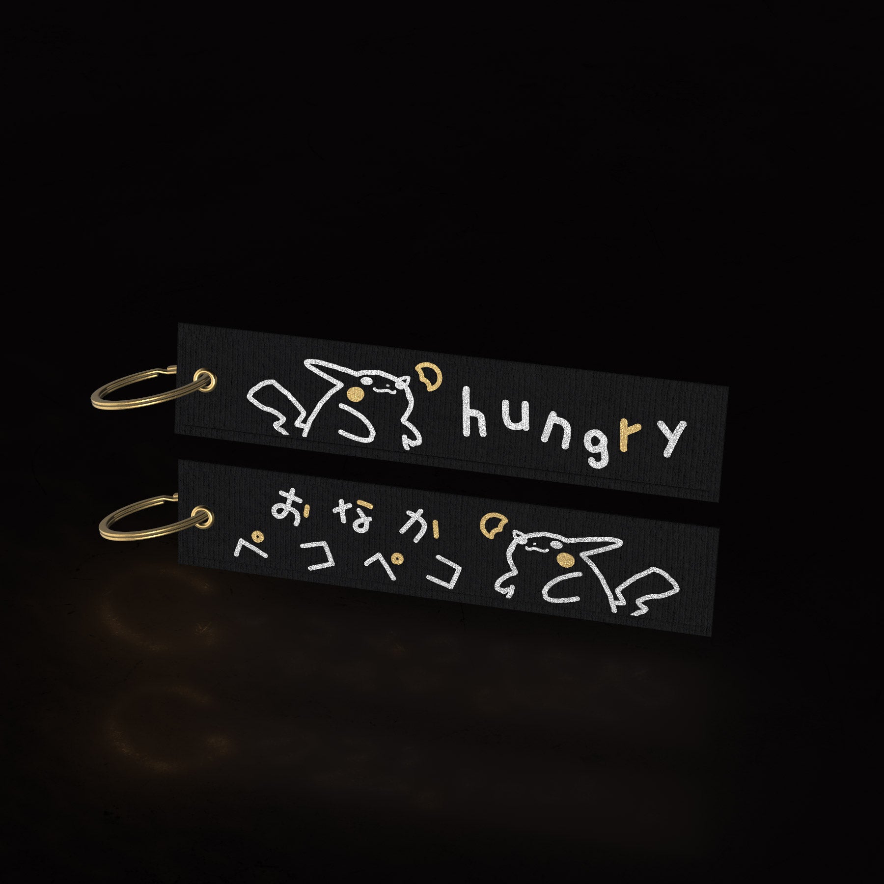 hungry boi chonkachu (flight tag) - triple cat deluxe