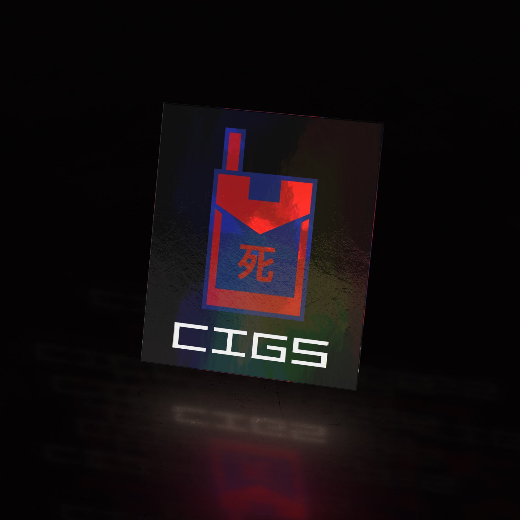 cigs - metal gear (sticker) - triple cat deluxe