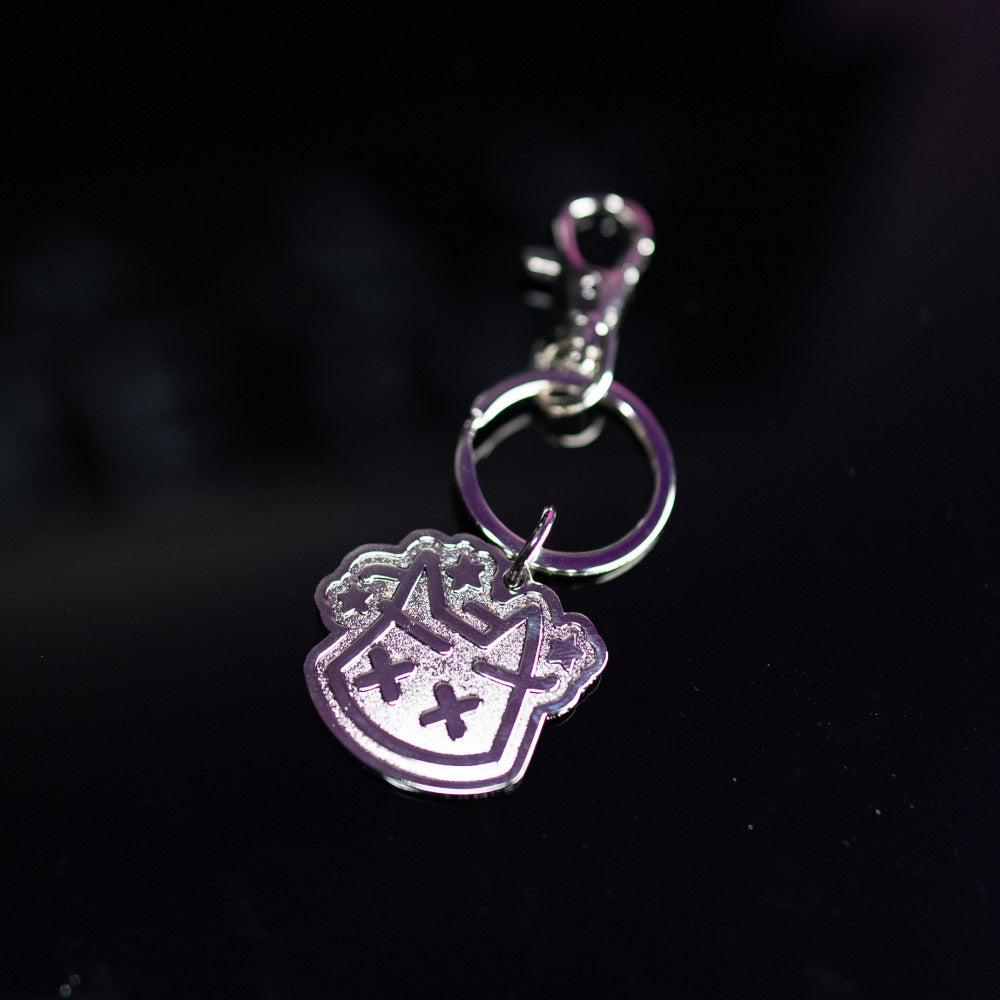 dizzy kitty (keychain) - triple cat deluxe