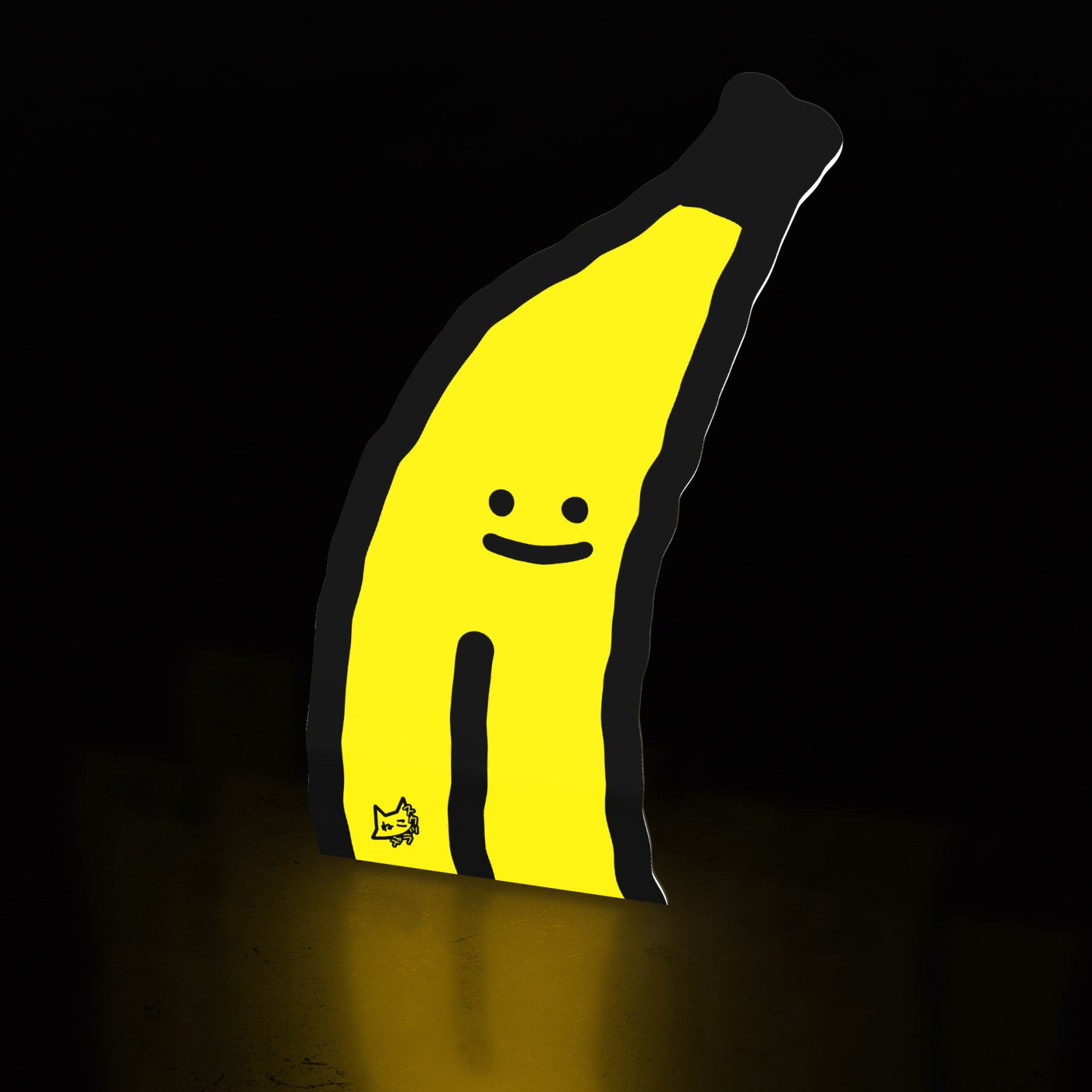 big boi banana (sticker) - triple cat deluxe