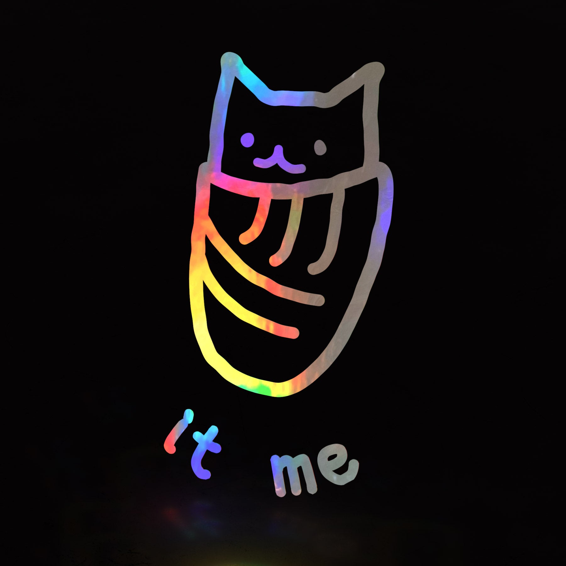 it me ~ baby kitty (decal) - triple cat deluxe