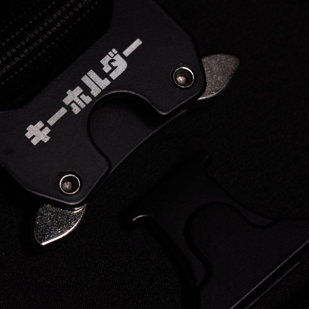 always tired ~ tactical quick release (keychain) - triple cat deluxe