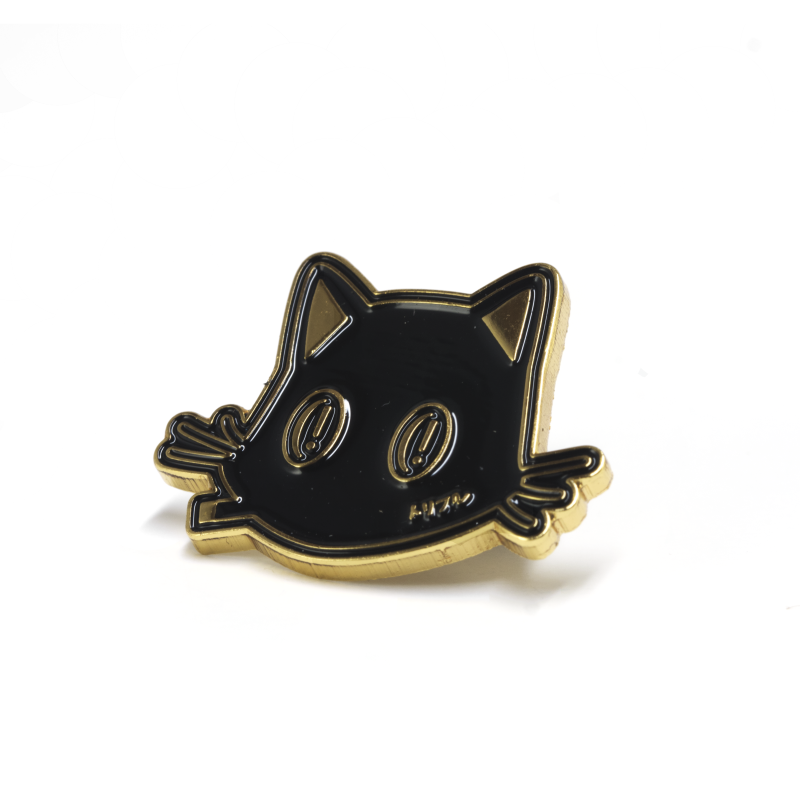 no eyes neko (pin) - triple cat deluxe