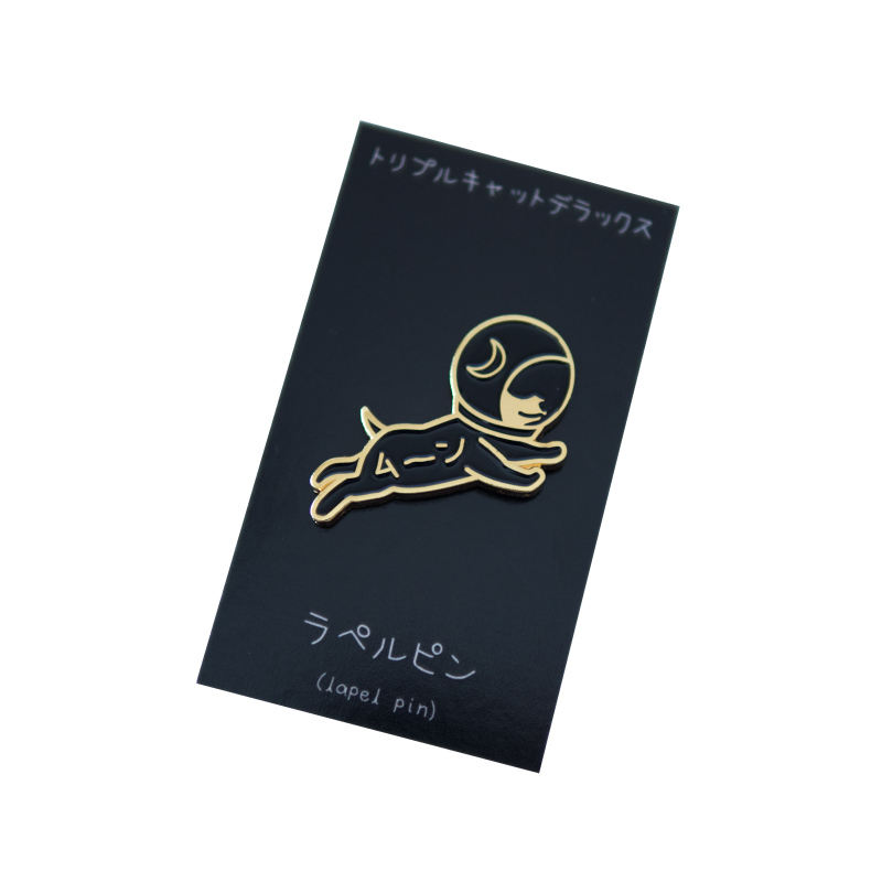 moonboy (pin) - triple cat deluxe