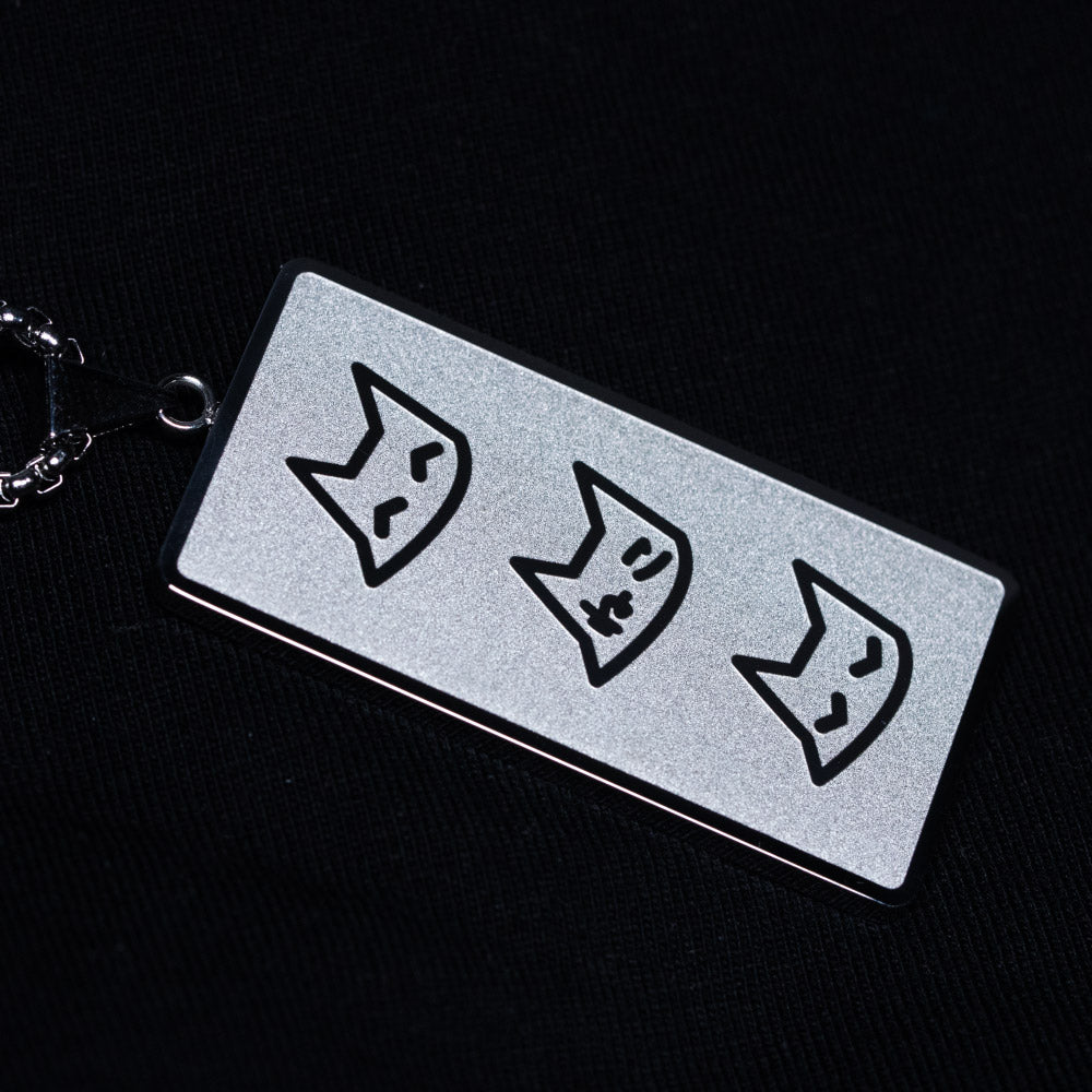 「good wave」stainless steel necklace - SAYURIに捧げる - triple cat deluxe