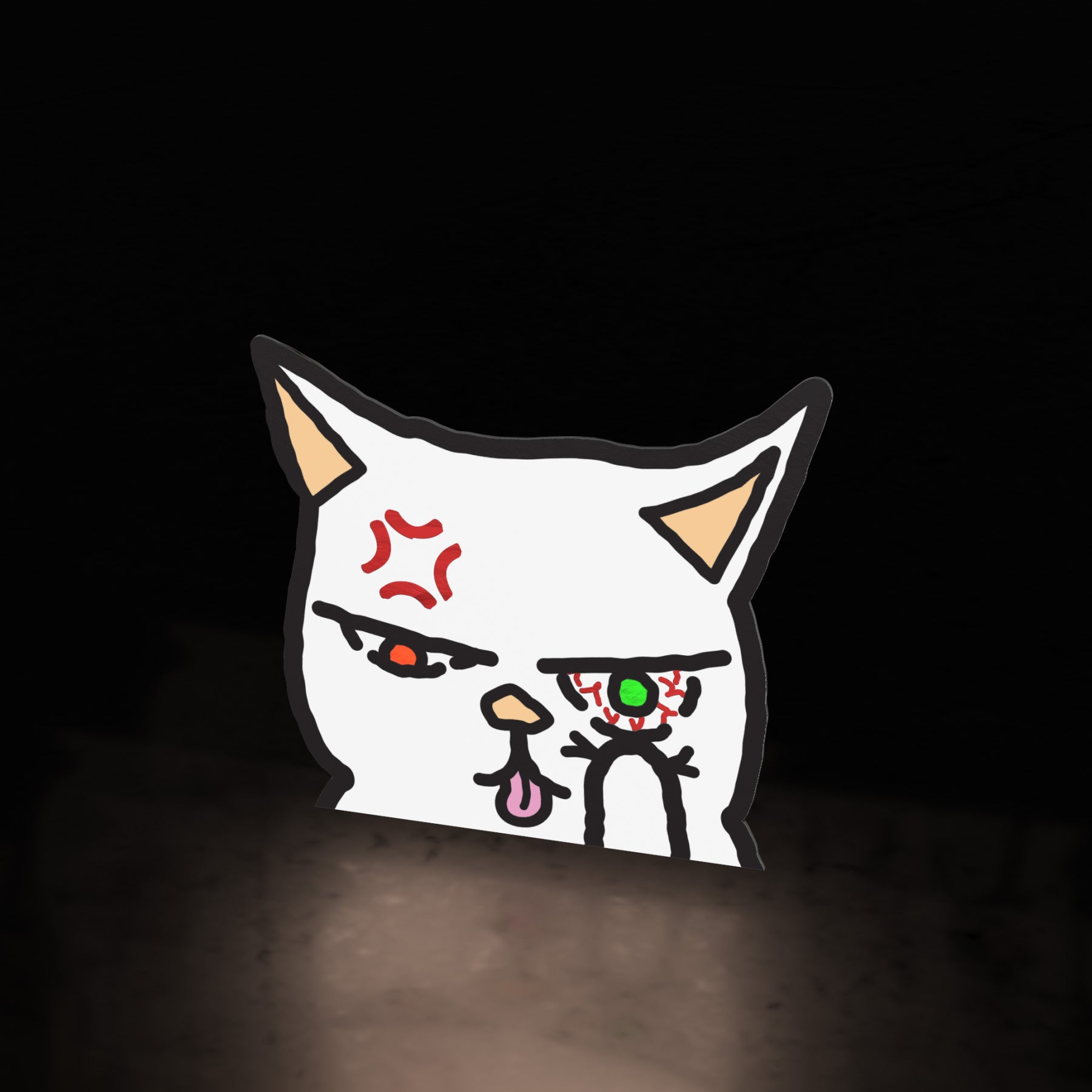 white cat š
(sticker) - triple cat deluxe