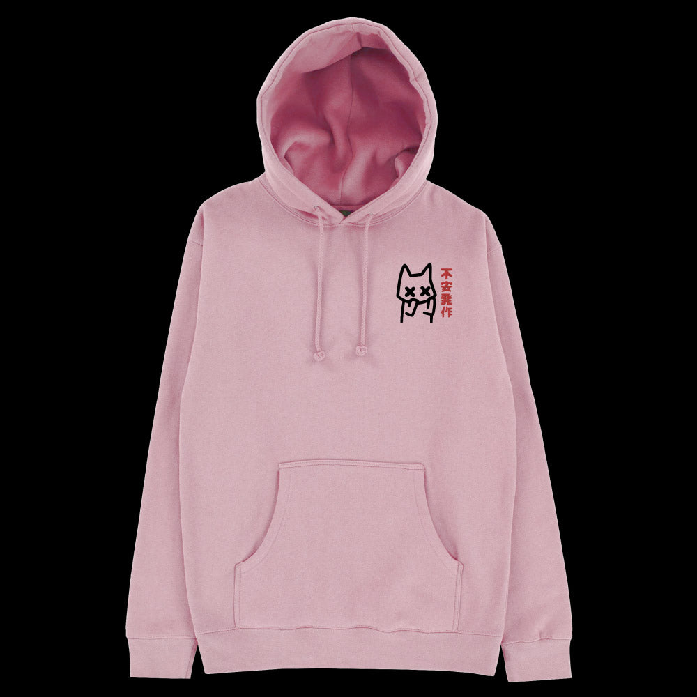 anxiety cat (hoodie) - triple cat deluxe