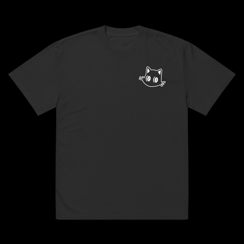 bad for health liquid brain ~ oversized faded t-shirt - triple cat deluxe