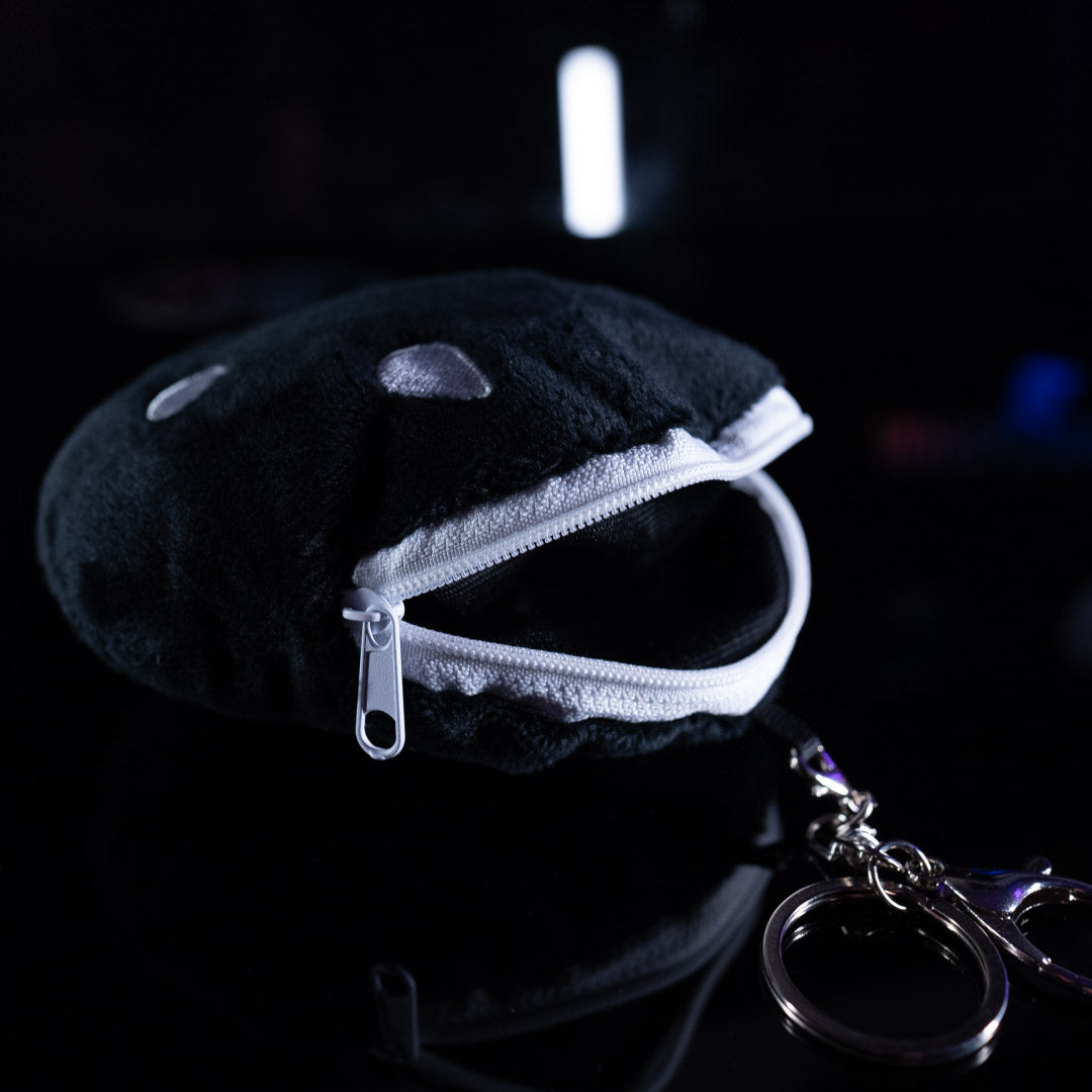 anxiety boi plushie ~ coin pouch wallet - triple cat deluxe