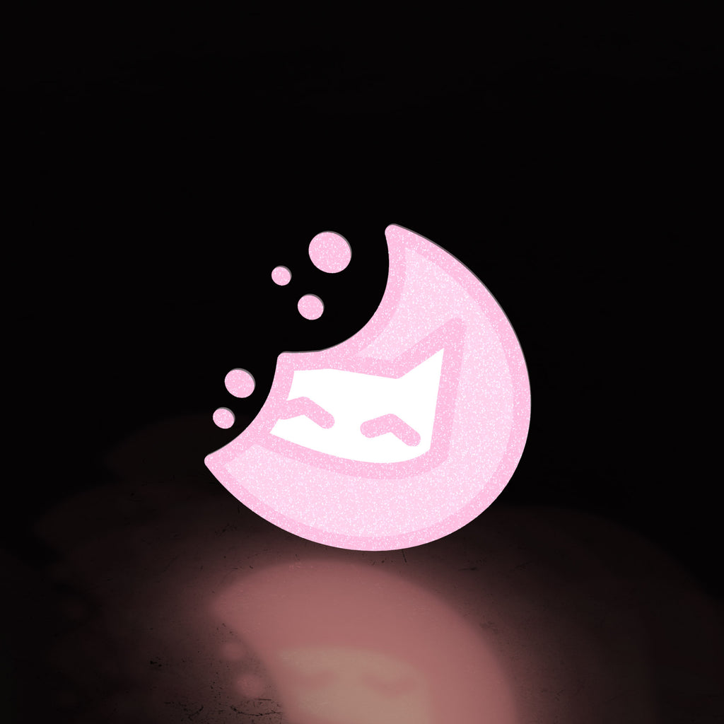 midnight cookie (sticker) - triple cat deluxe