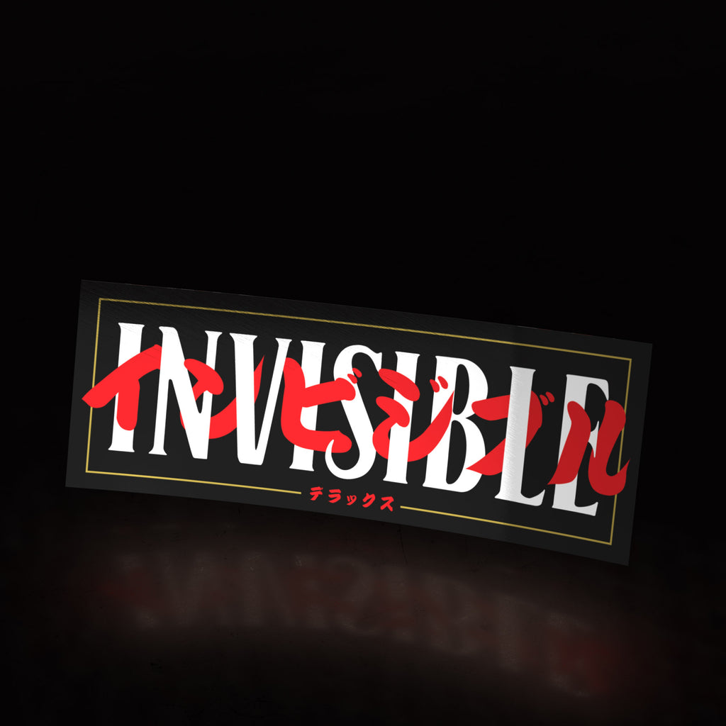 (invisible) metallic invisible classic (sticker) - triple cat deluxe