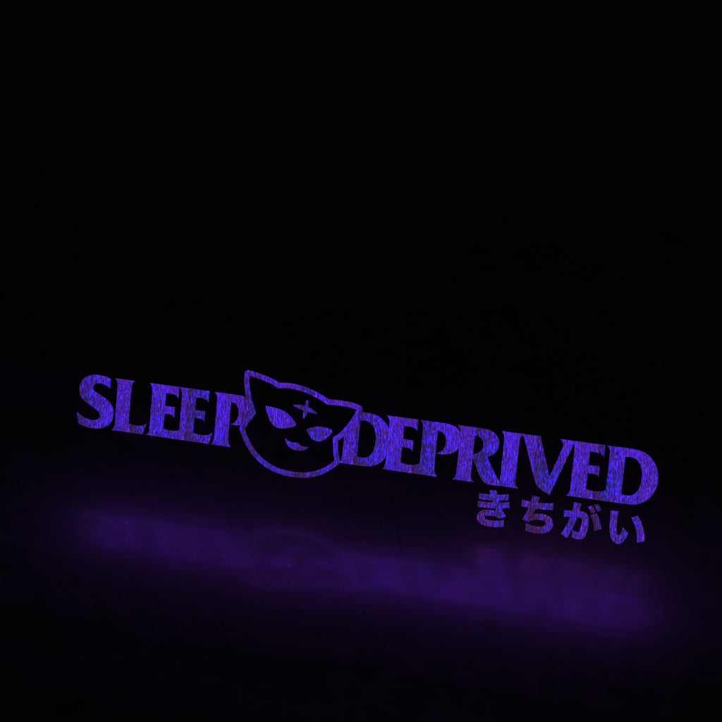 (invisible) sleep deprived classic (decal) - triple cat deluxe