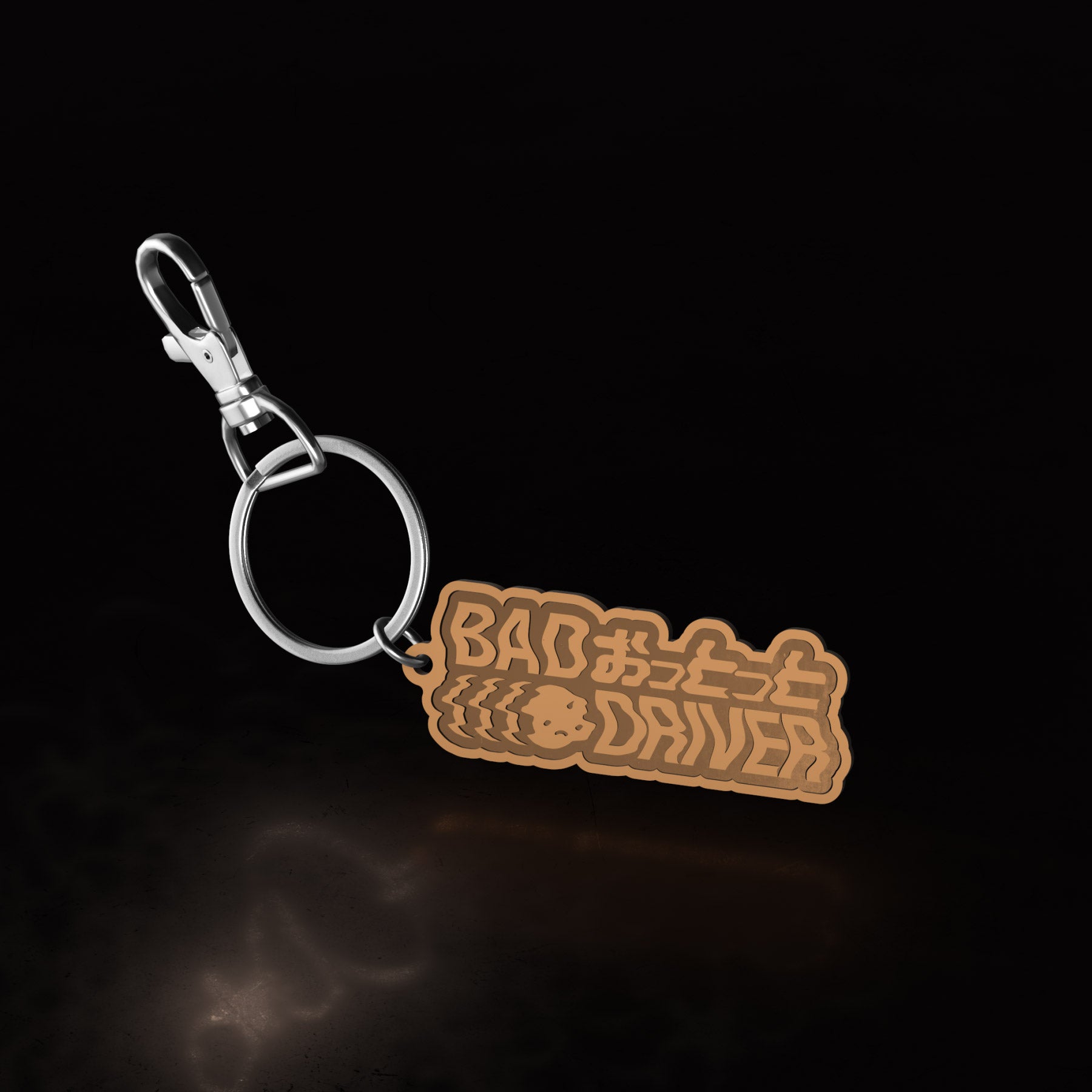 bad driver おっとっと (keychain) - triple cat deluxe