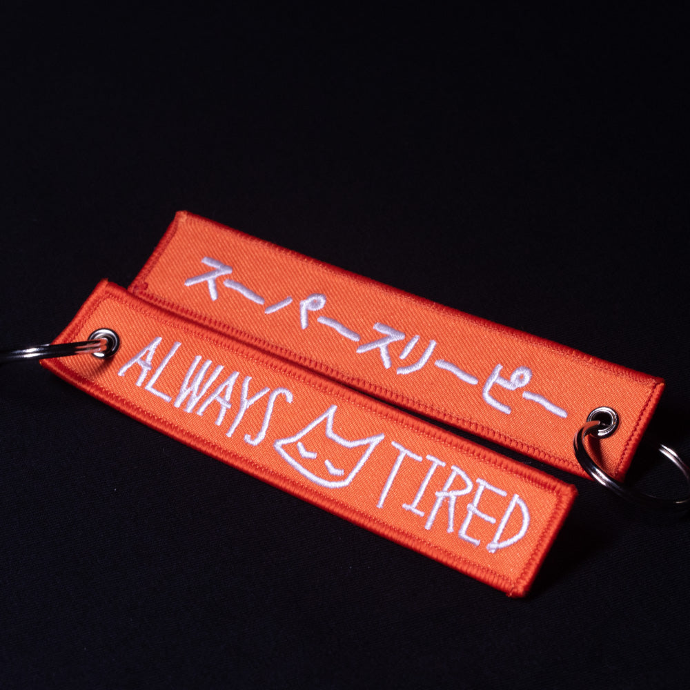 always tired (flight tag) - triple cat deluxe