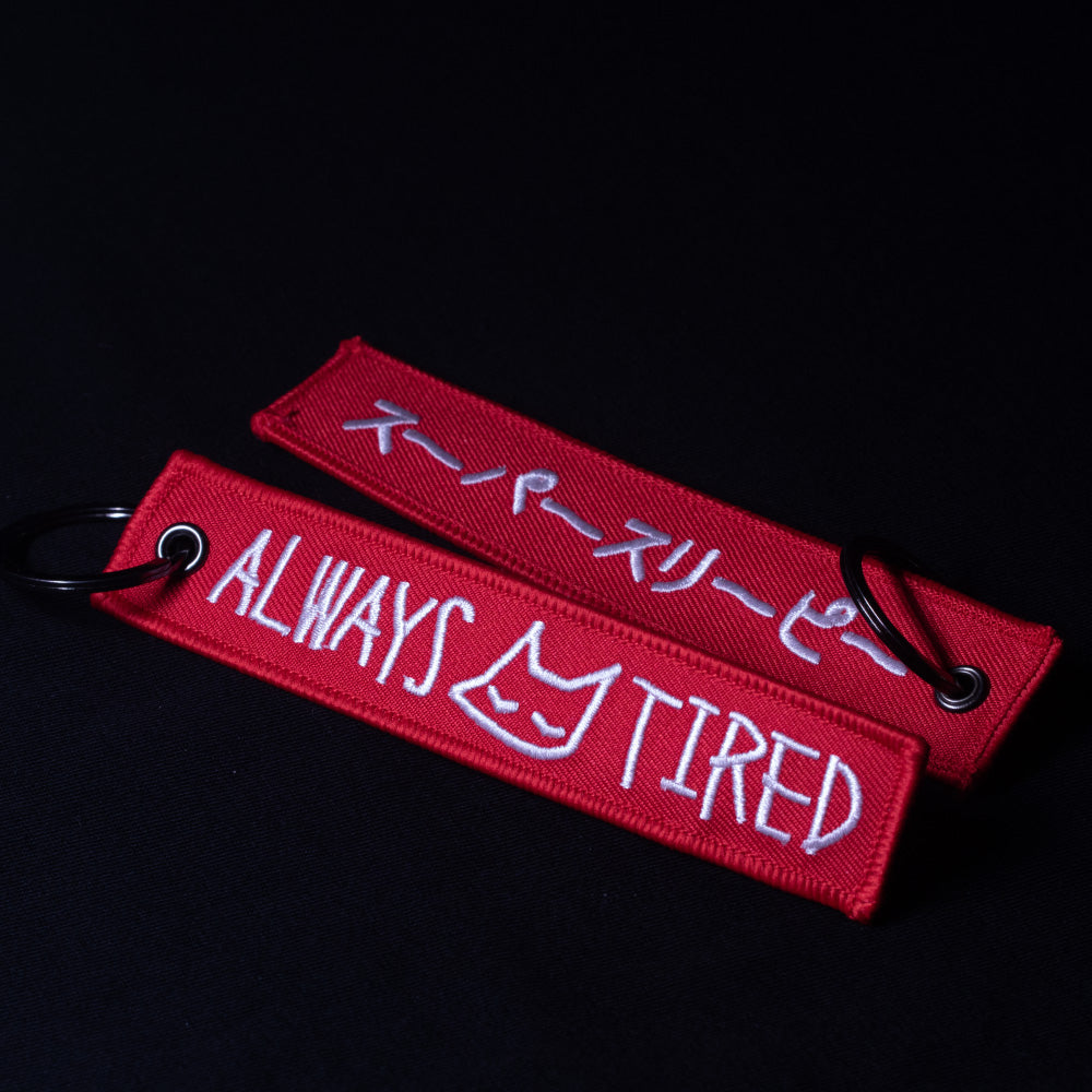 always tired (flight tag) - triple cat deluxe
