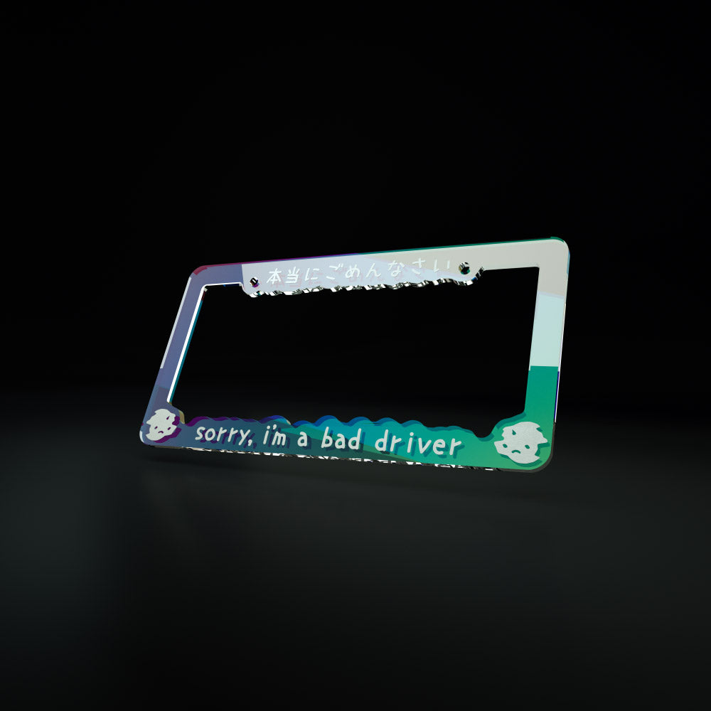 Aazon.co: Thou Shall Not Try E Ood 24:7 License Plate Frae Funny - Foto 3