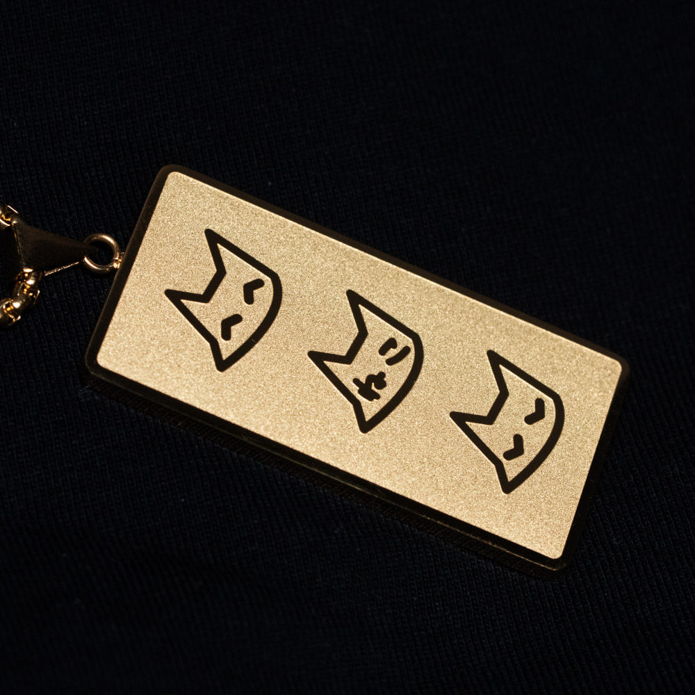 「good wave」stainless steel necklace - SAYURIに捧げる - triple cat deluxe