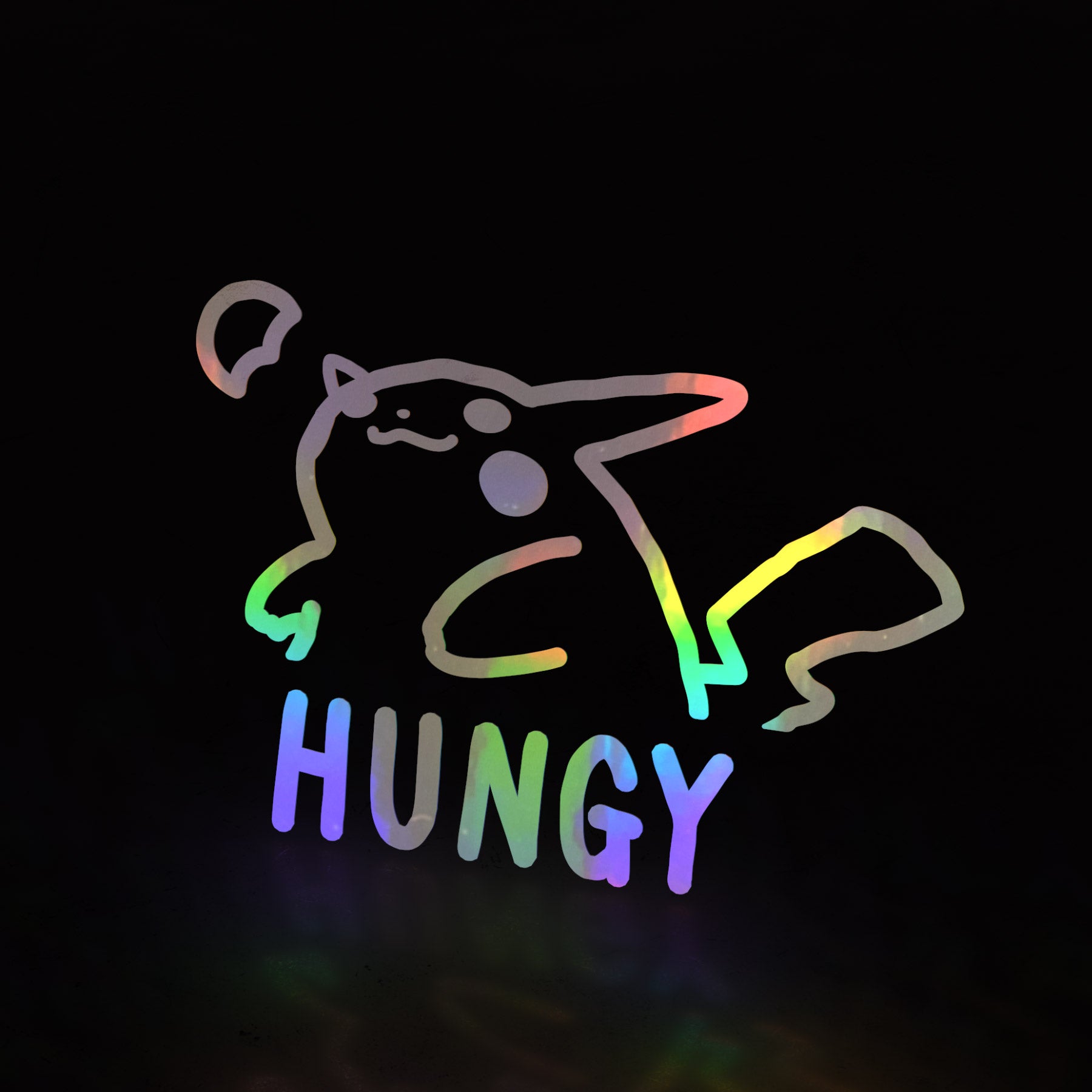 hungy boi chonkachu (decal)