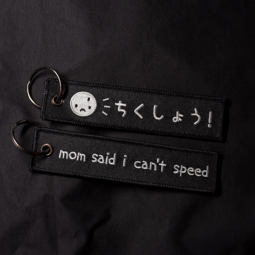 mom said i can't speed (flight tag) - triple cat deluxe
