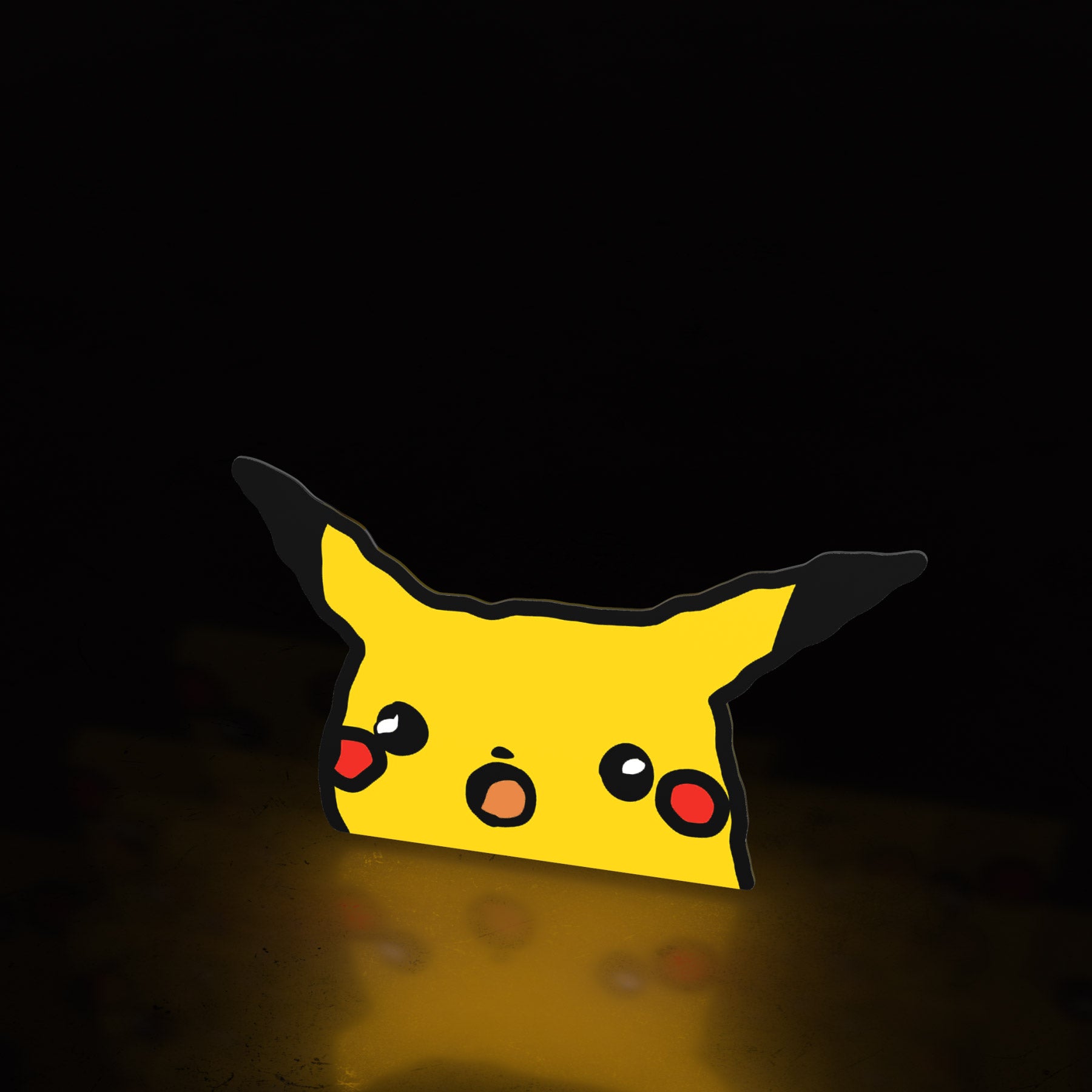 mr shocked boi (sticker) - triple cat deluxe