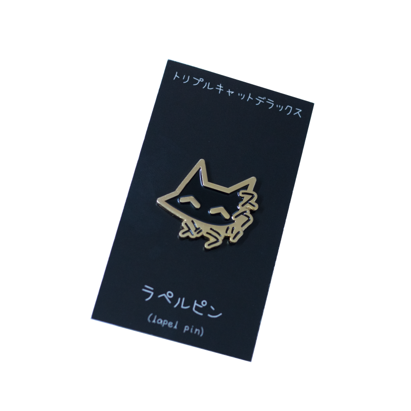 happy cat deluxe (pin) - triple cat deluxe