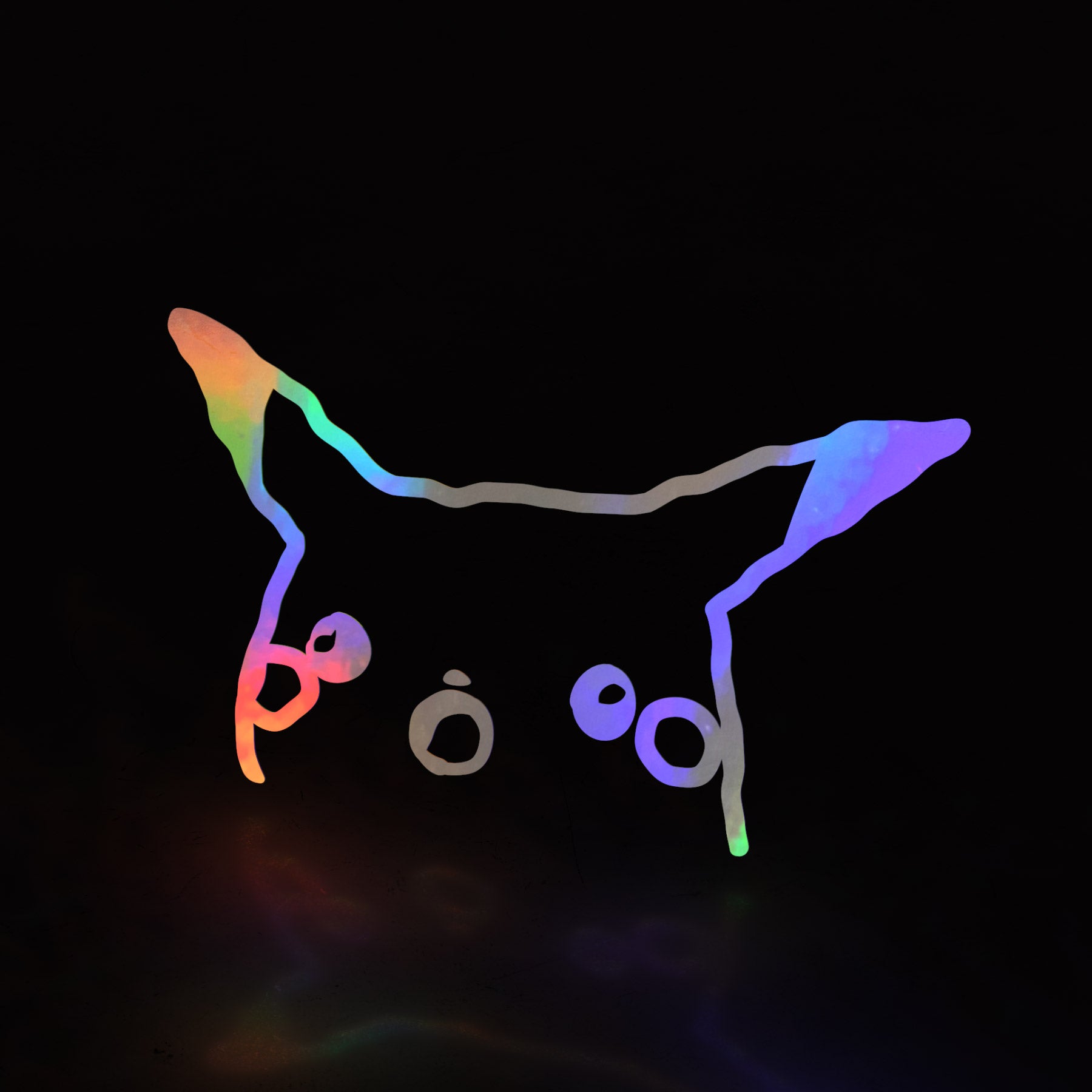 mr shocked boi (decal) - triple cat deluxe