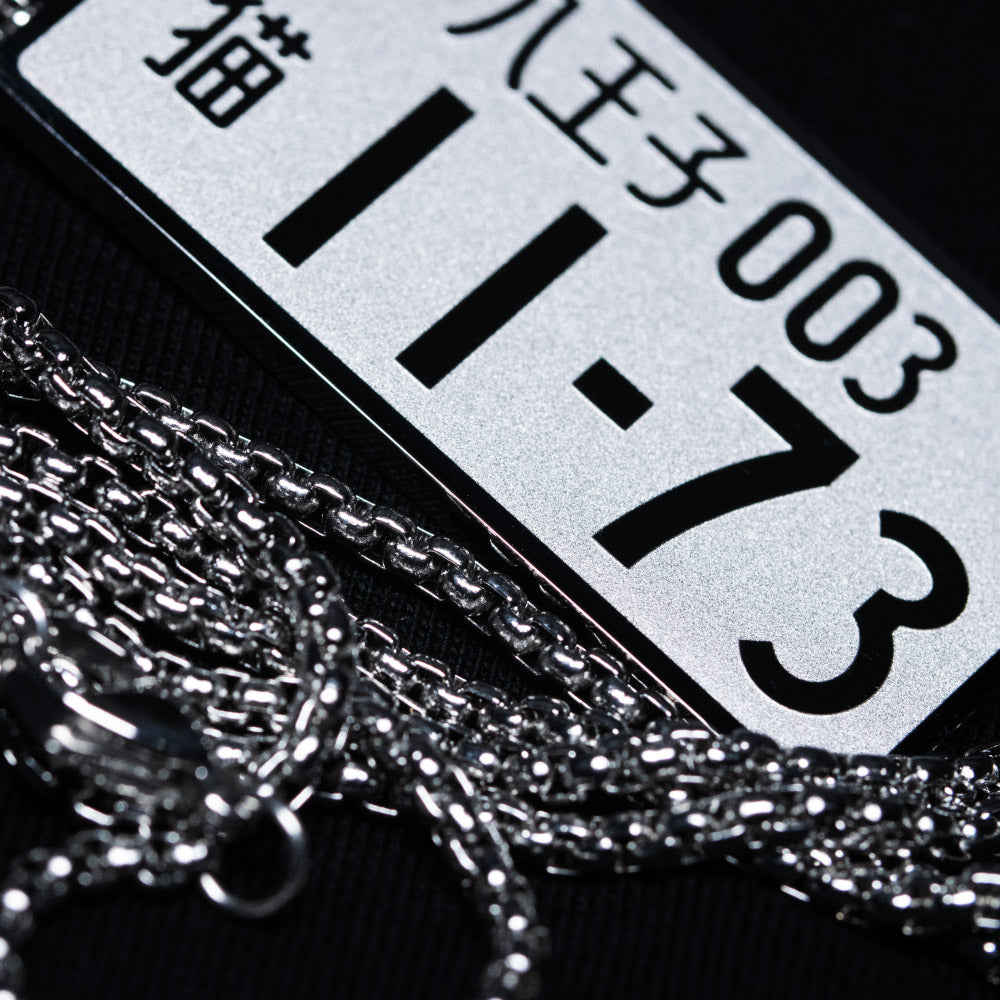 「good wave」stainless steel necklace - SAYURIに捧げる - triple cat deluxe