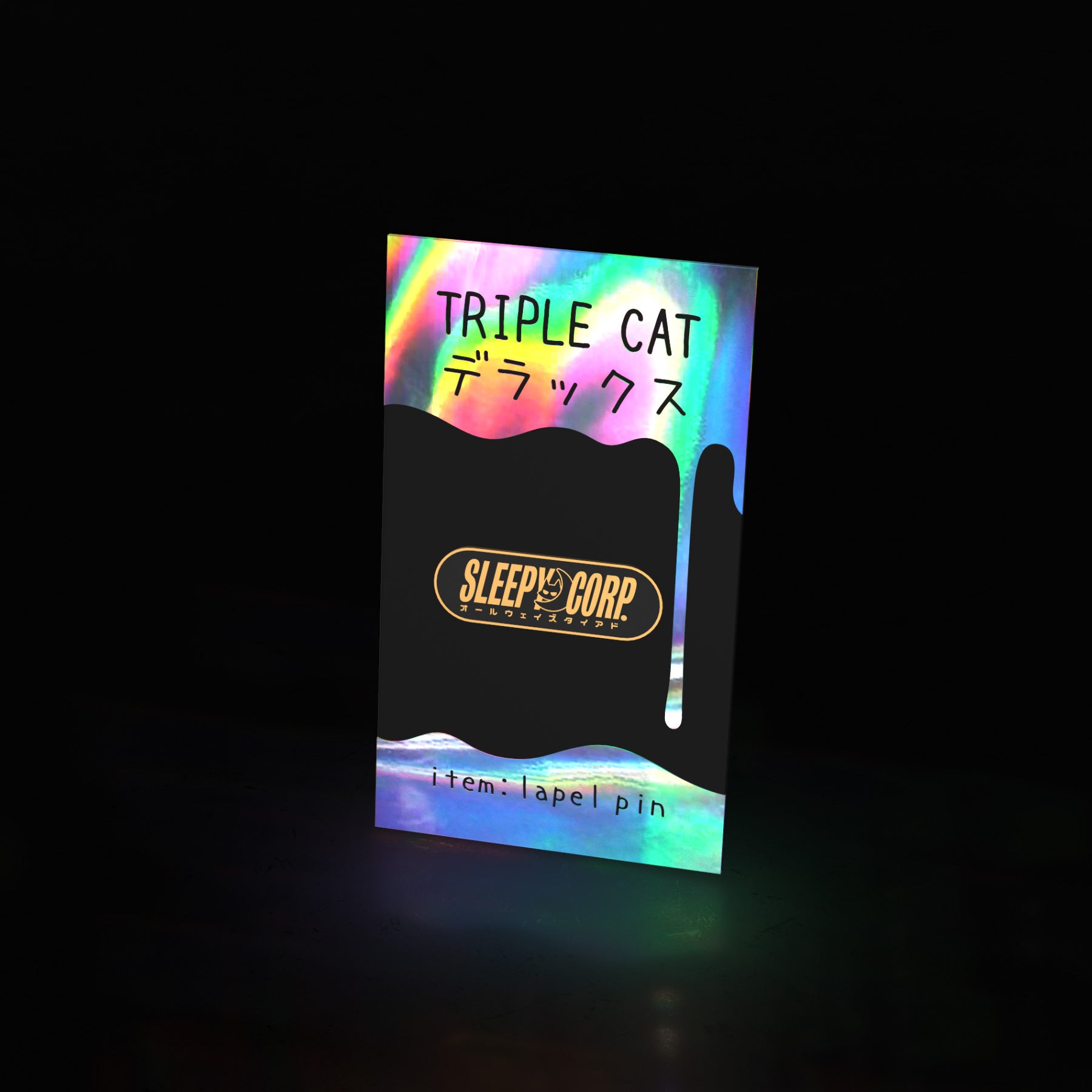 sleepy corp (pin) - triple cat deluxe
