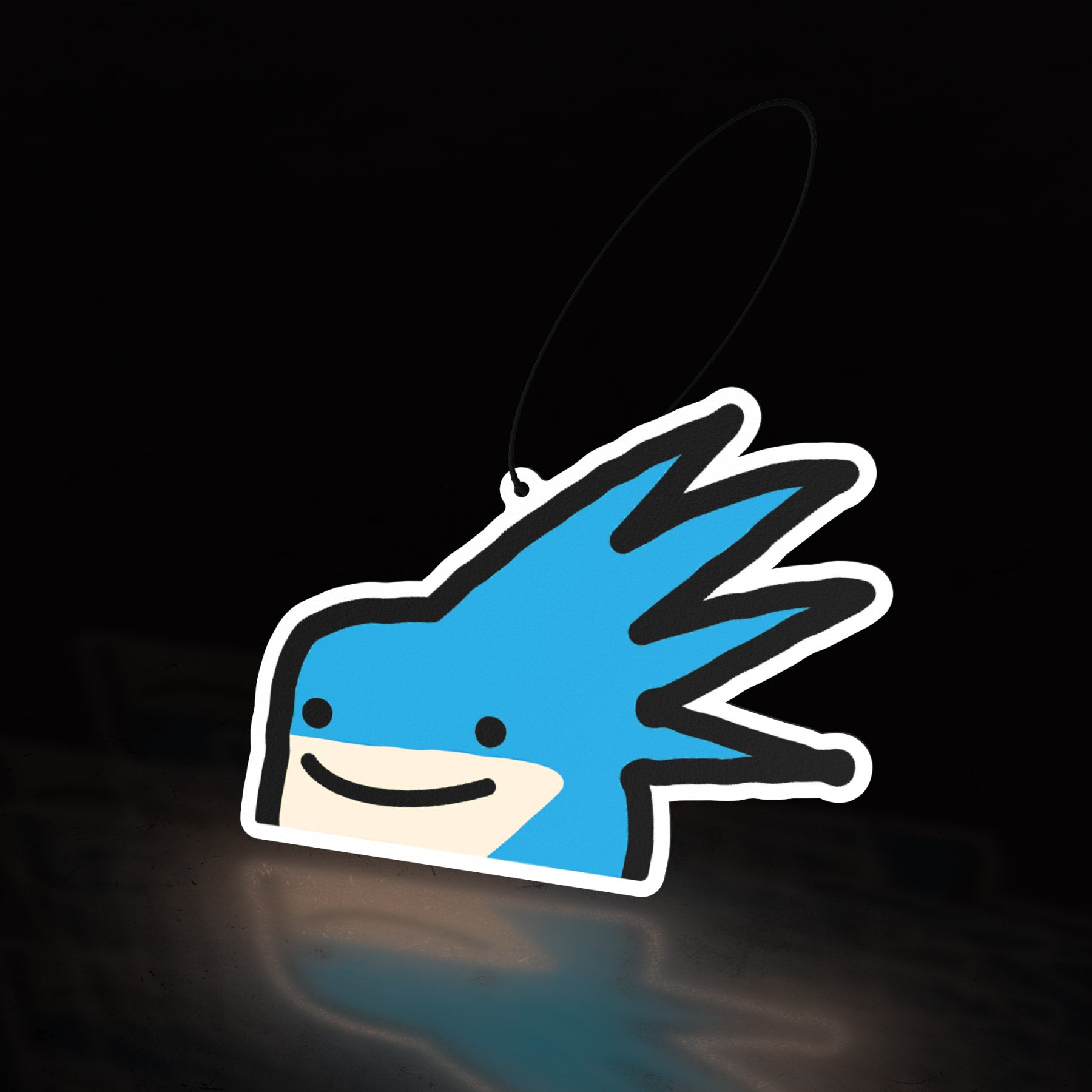 mr sanic (air freshener) - triple cat deluxe